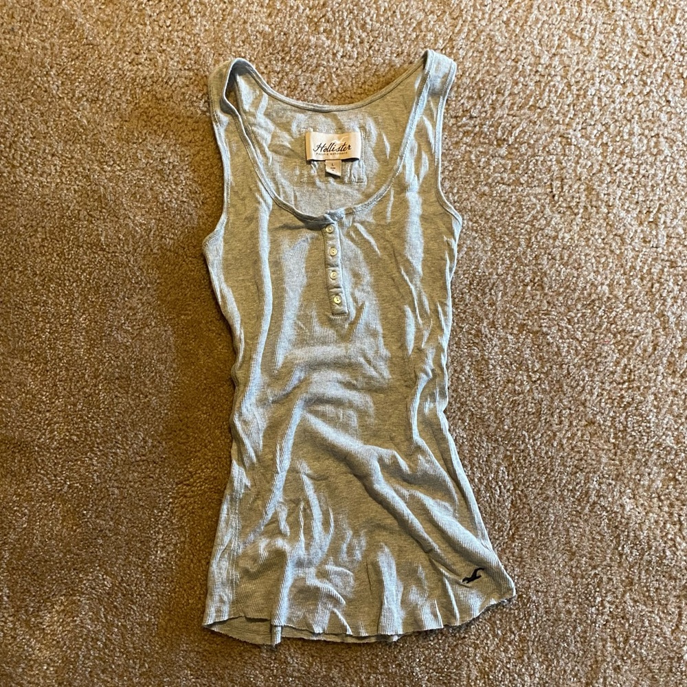 Gray Hollister Tank